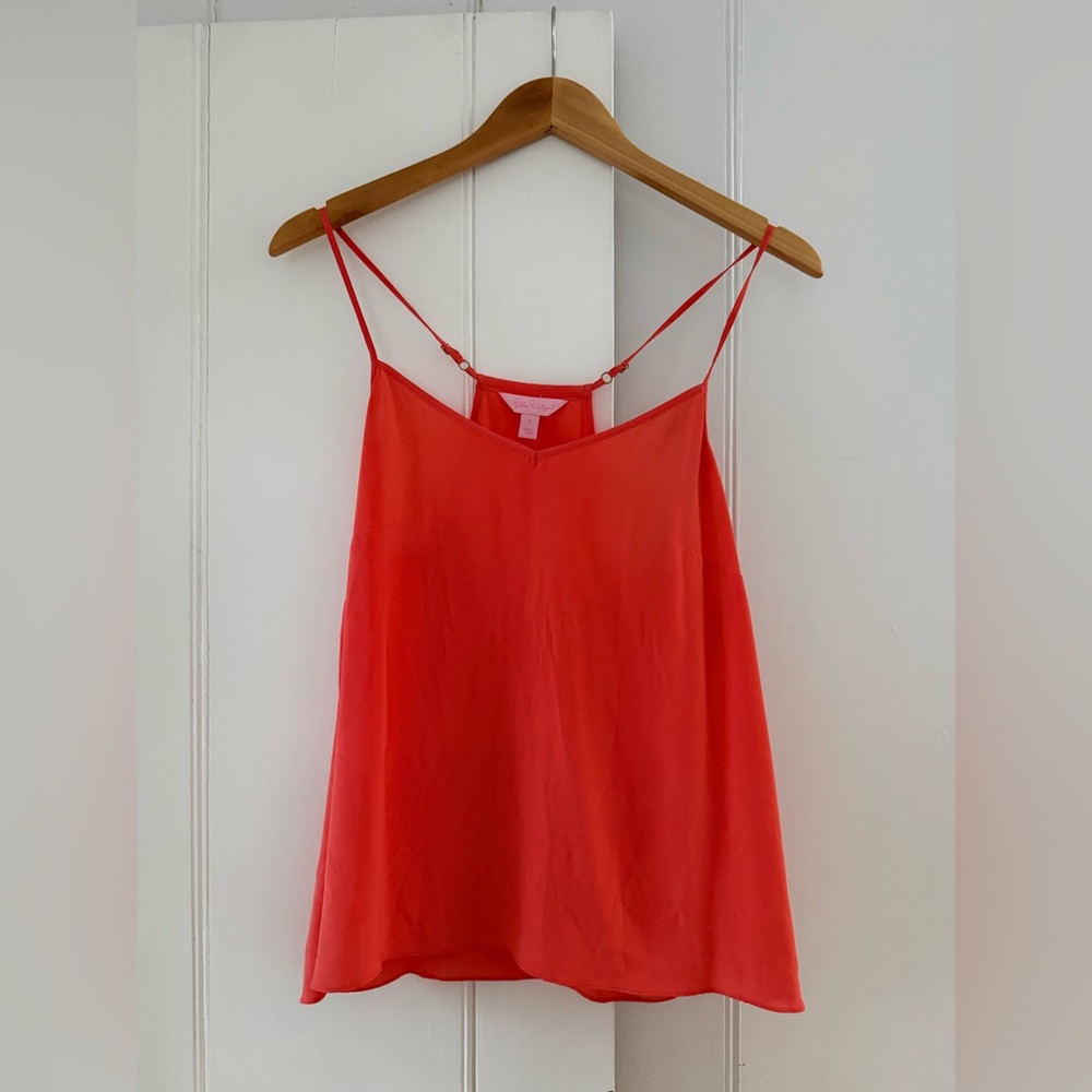 Lilly Pulitzer Vibrant Red Camisole